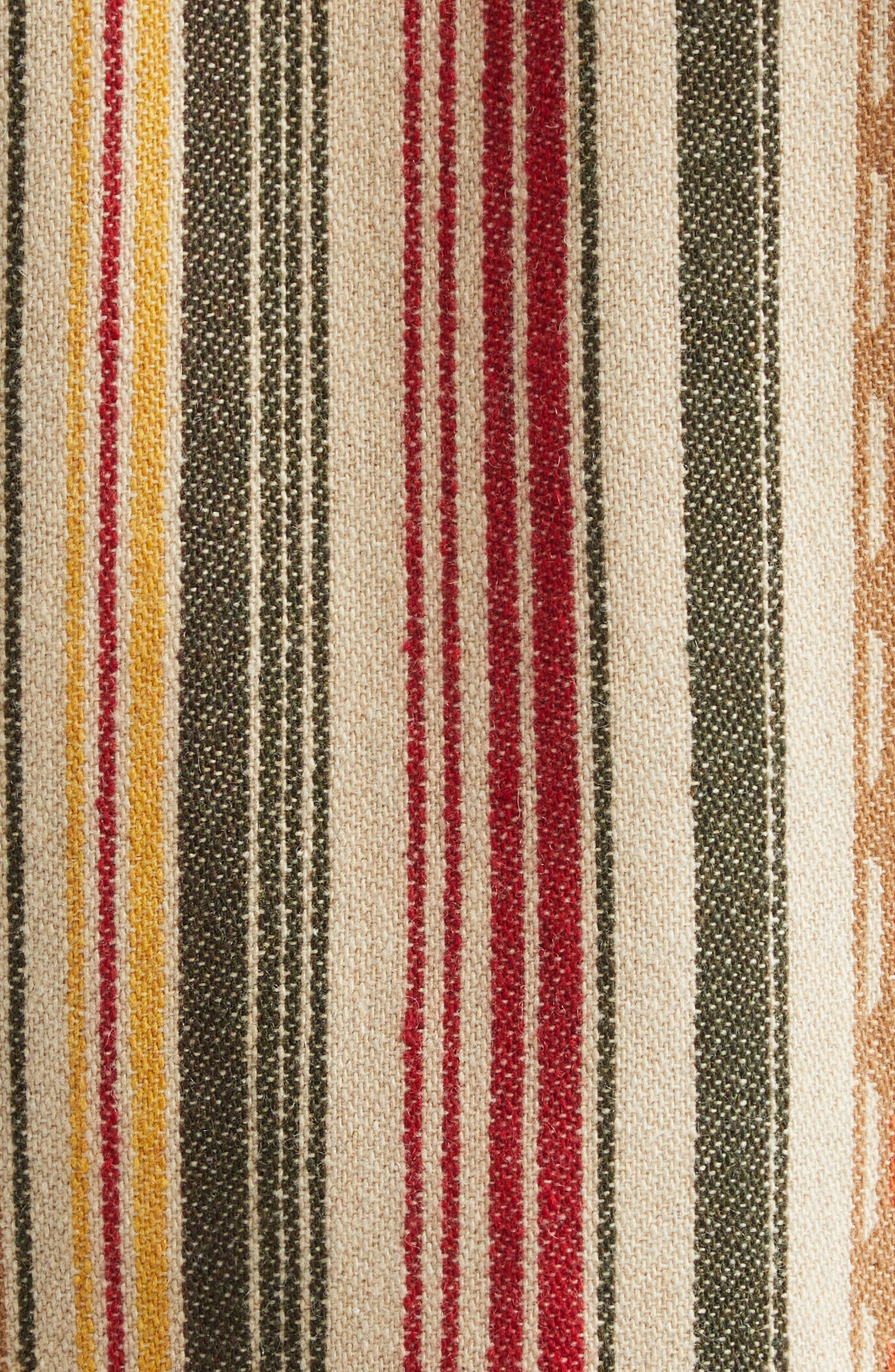 Isabel Marant Étoile Delphina Stripe Wool Blend Jacket in Camel at Nordstrom - 6