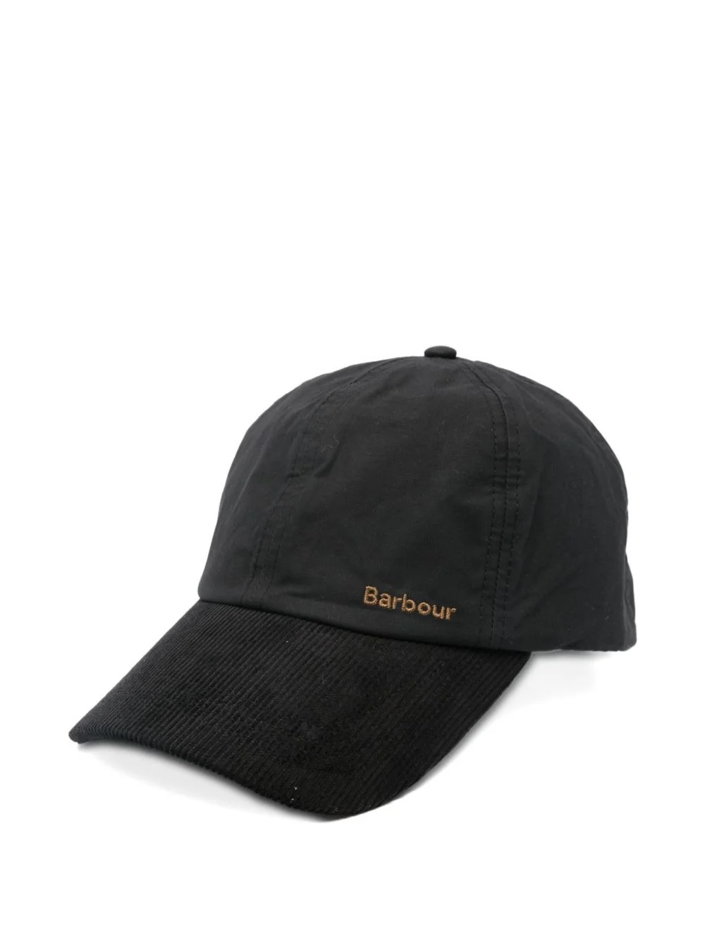 corduroy-brim cap - 1
