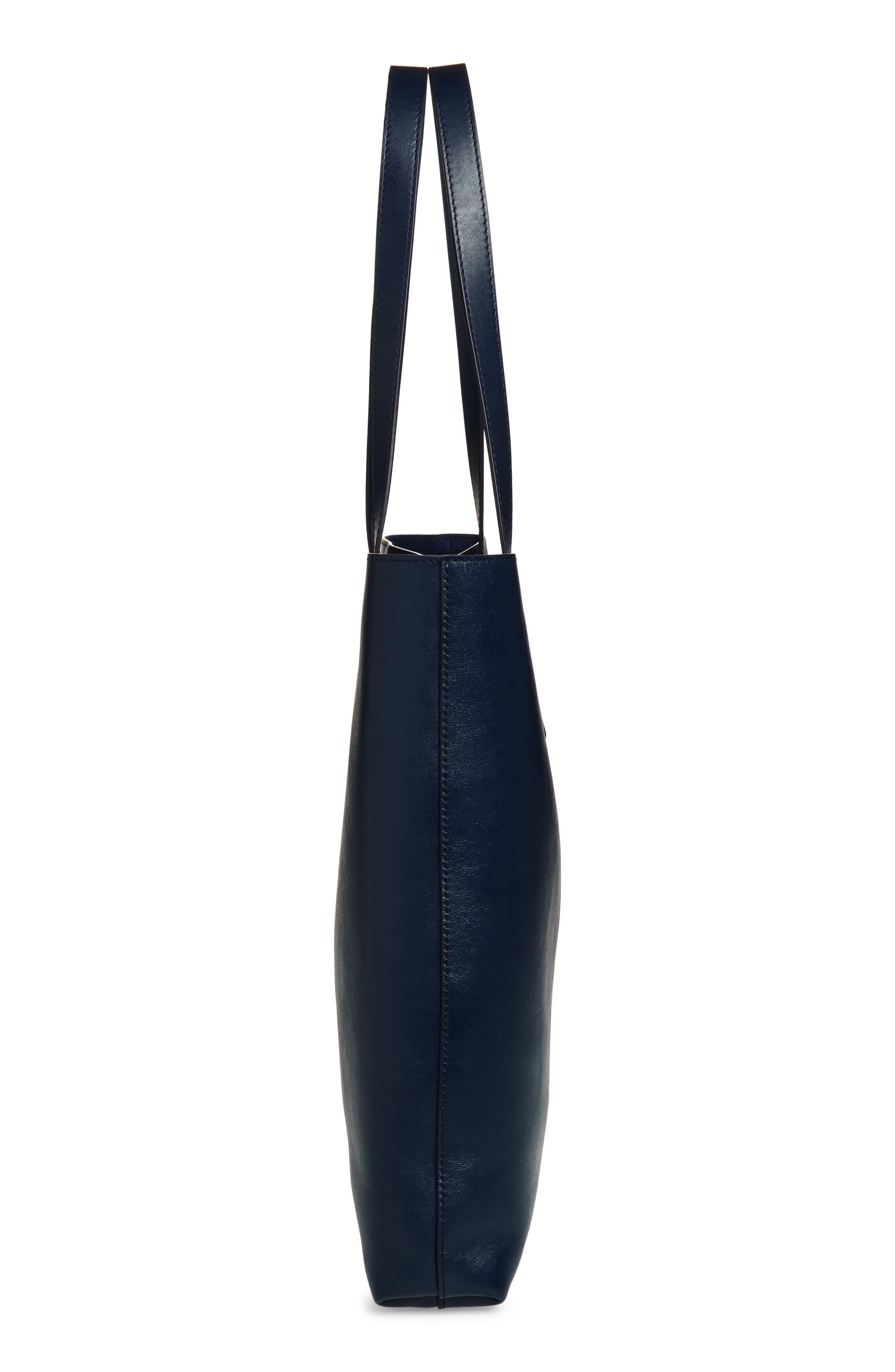 Versace Medusa Leather Tote Bag in Midnight Blue-Versace Gold at Nordstrom - 5
