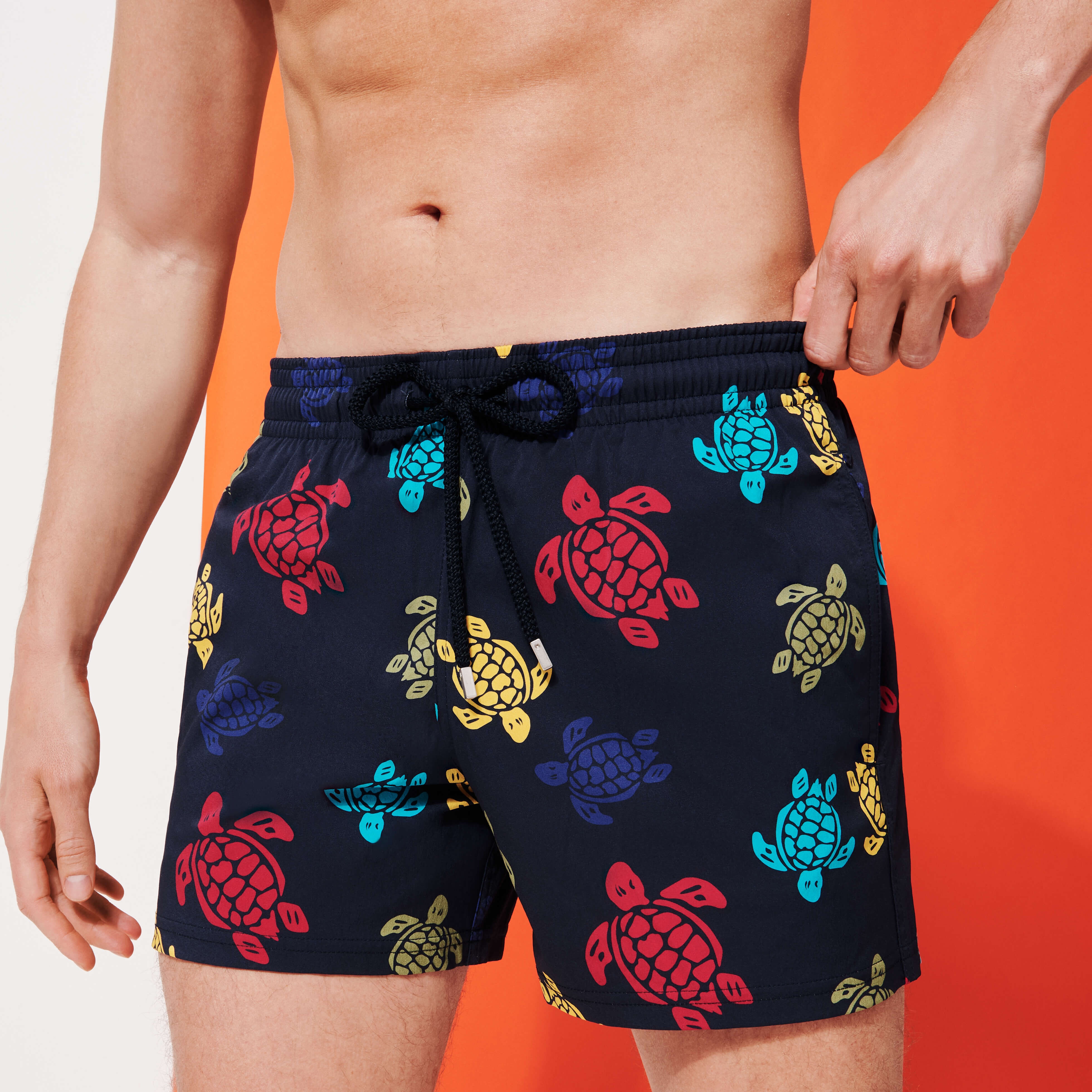 Men Stretch Swimwear Ronde Des Tortues - 5