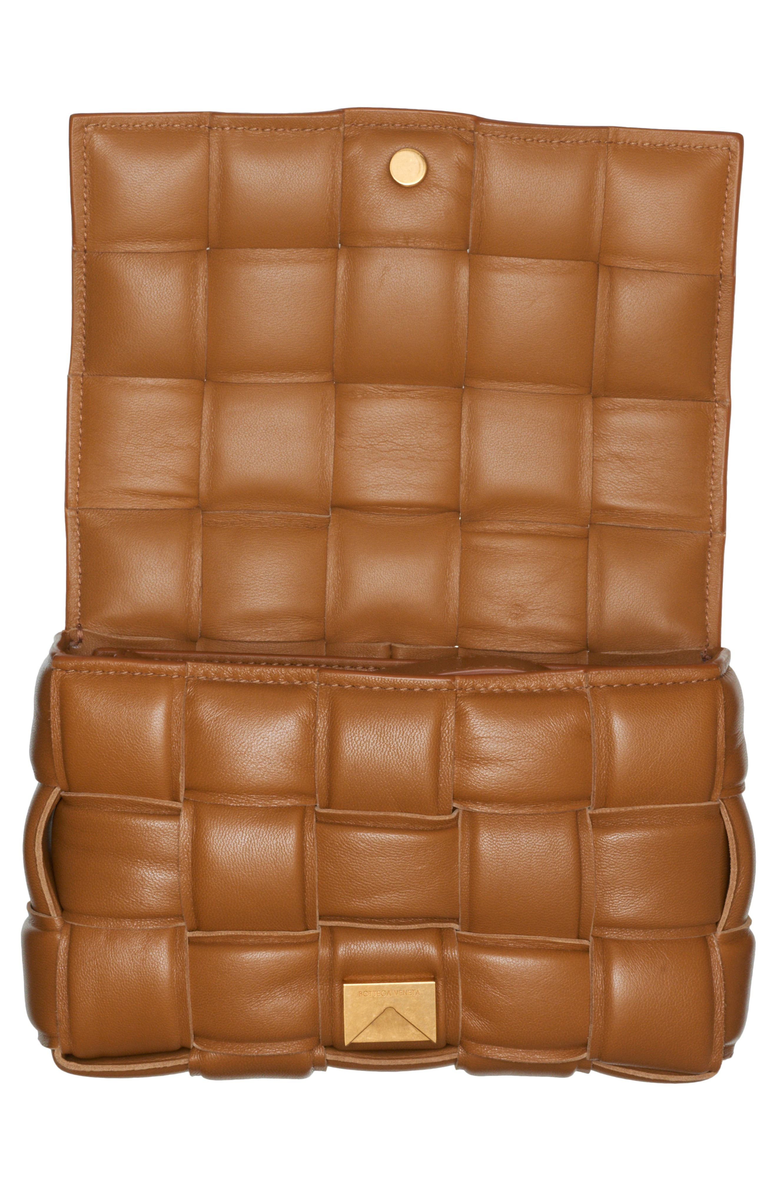 Small Padded Cassette Intrecciato Leather Crossbody Bag - 4