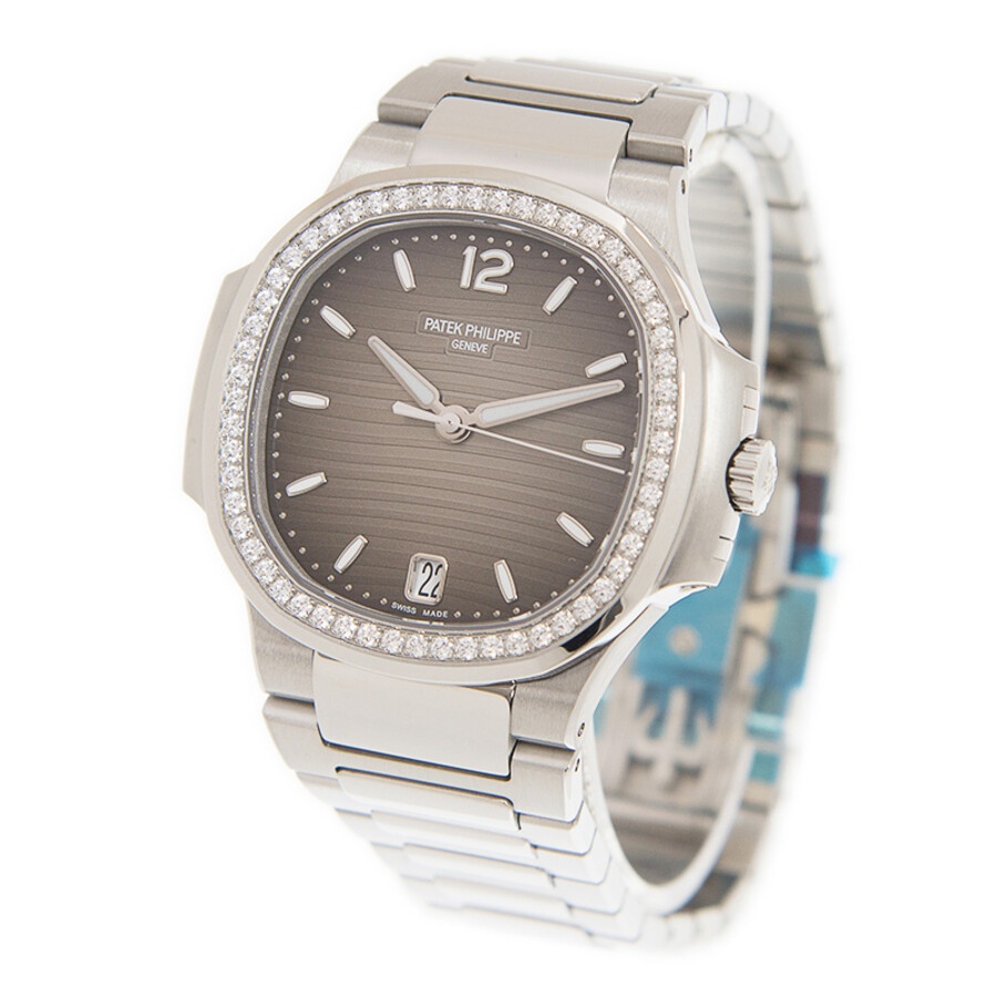 Patek Philippe Nautilus Automatic Grey Dial Ladies Watch 7118-1200A-011 - 4