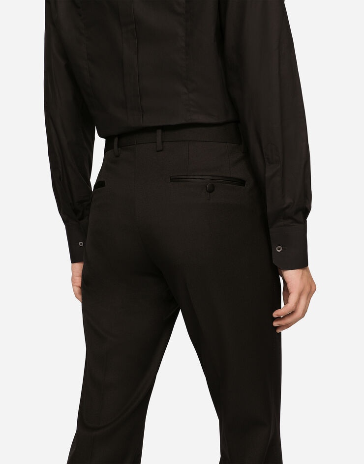 Wool Sicilia-fit suit with rhinestones - 5