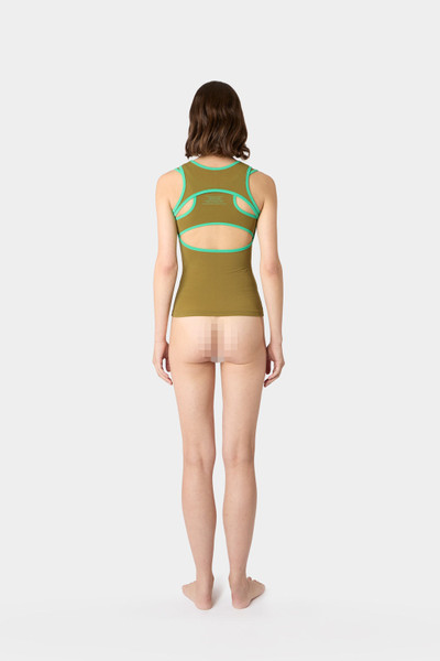 SUNNEI SUPER STRETCH COMBINED TOP / olive green outlook