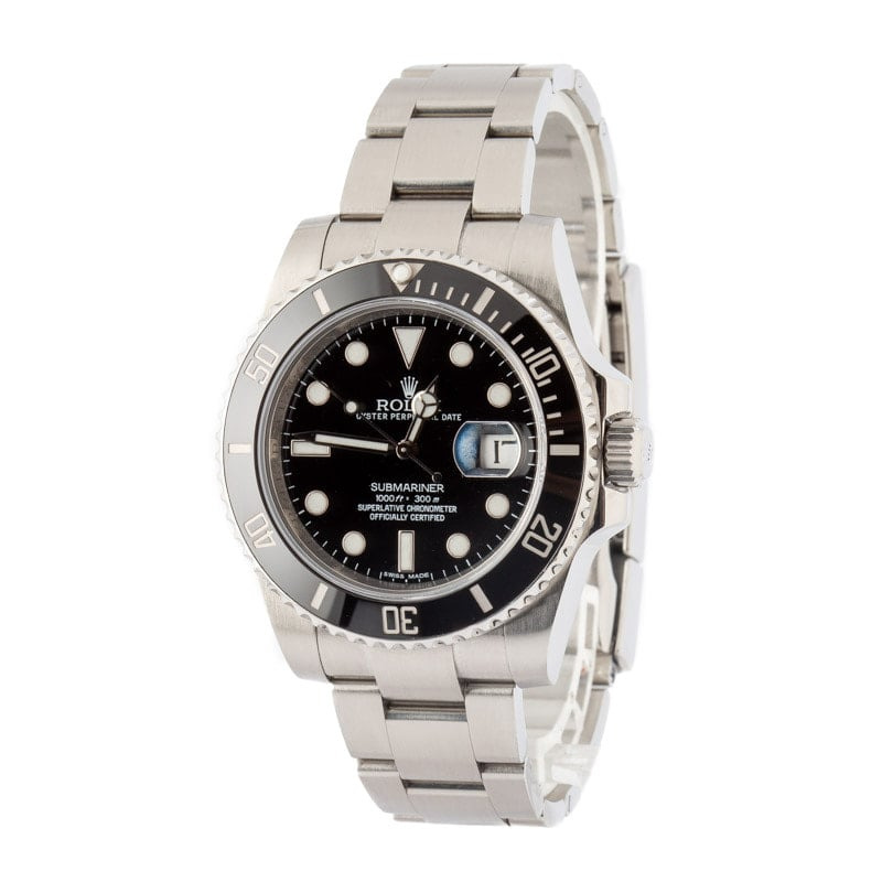 Preowned Rolex Submariner Ref 116610 Black Dial - 2