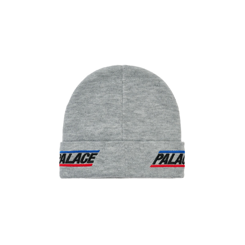 PALACE BASICALLY A BEANIE GREY MARL outlook