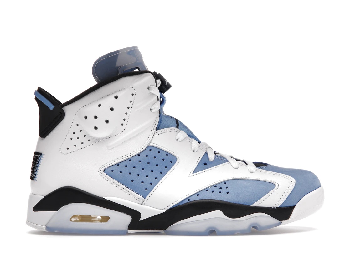 Jordan 6 Retro UNC White - 1