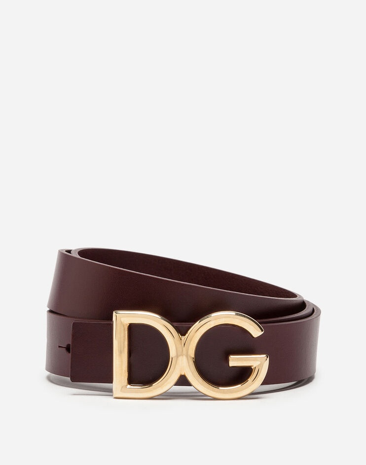 Dauphine leather belt - 1