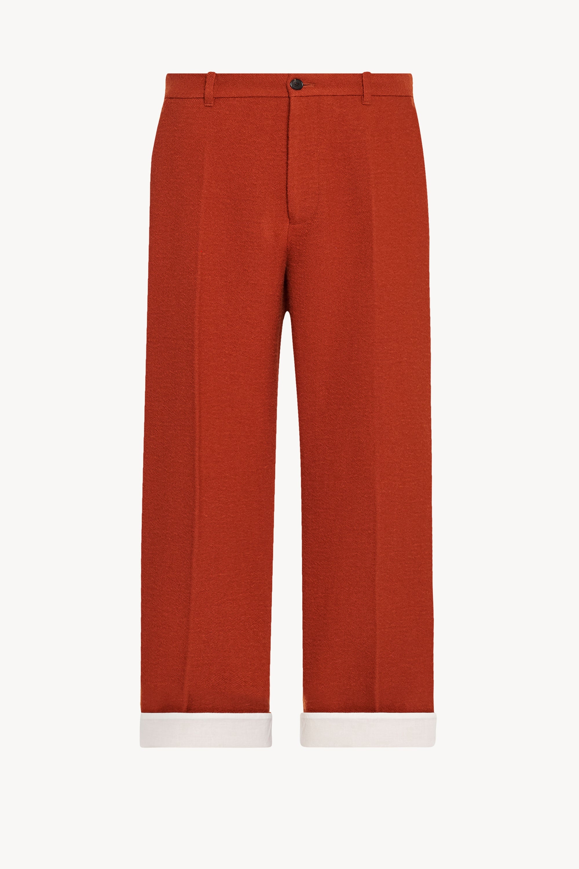Gustavo Pant in Virgin Wool and Linen - 1