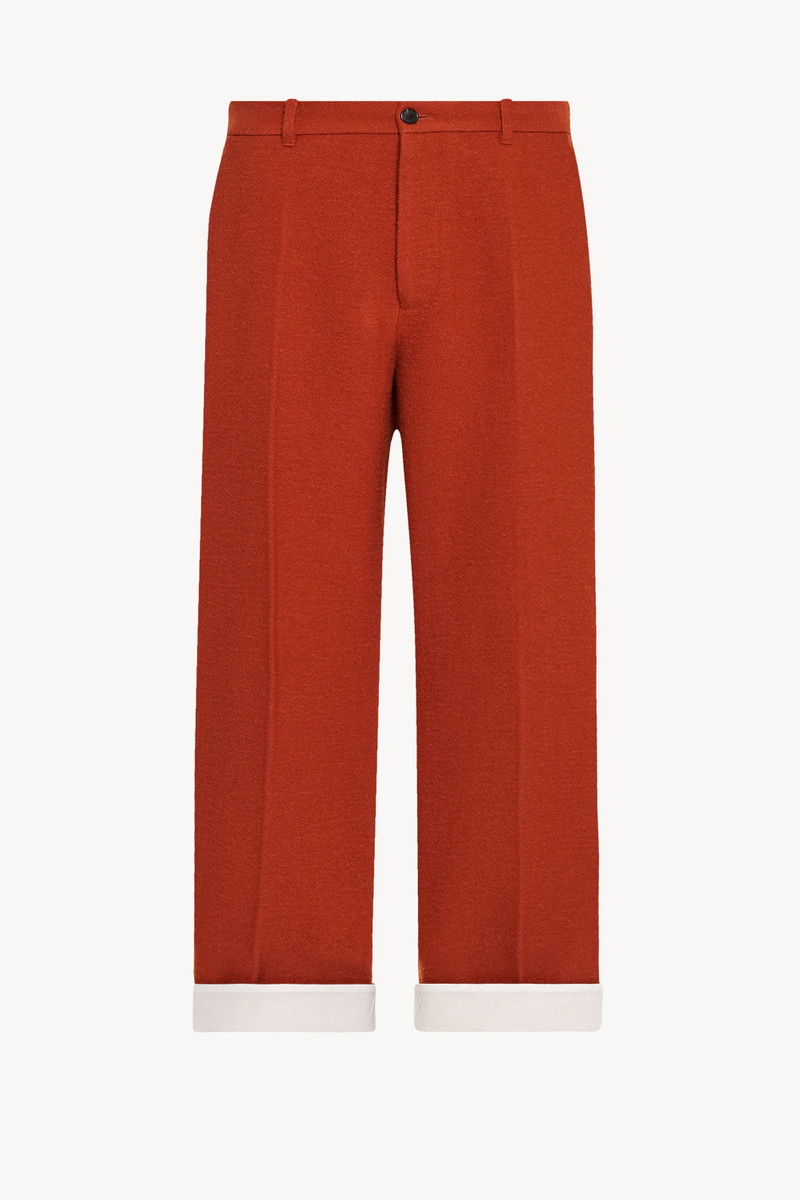 Gustavo Pant in Virgin Wool and Linen 1
