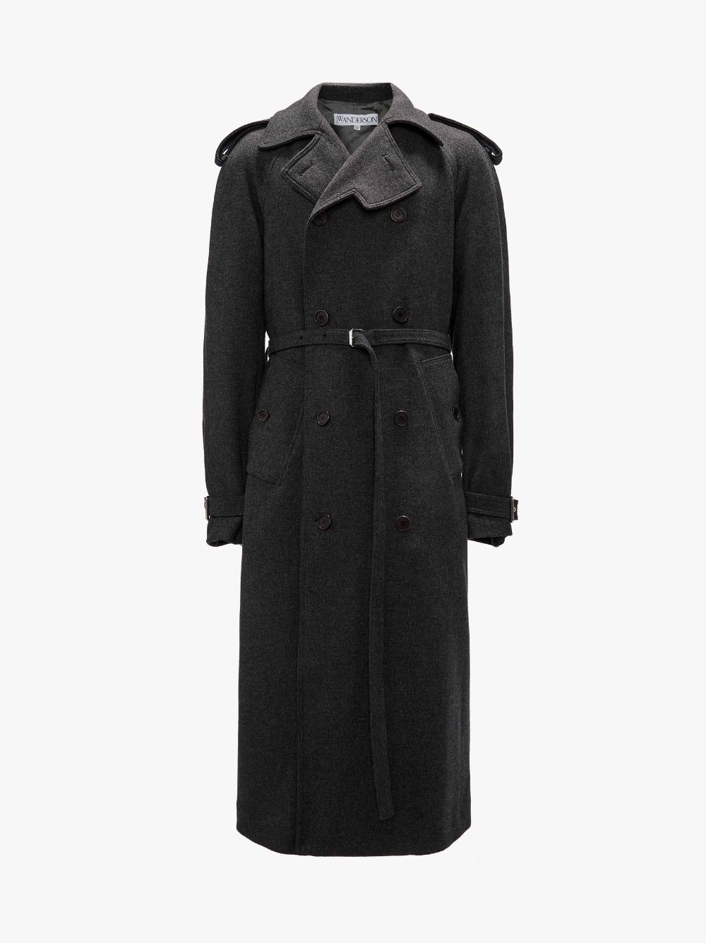 WOOL TRENCH COAT - 1