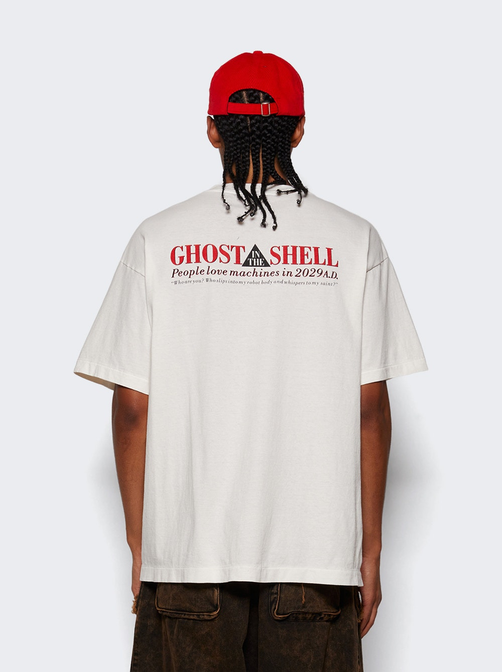 Ghost In The Shell Short Sleeve T-shirt White - 5