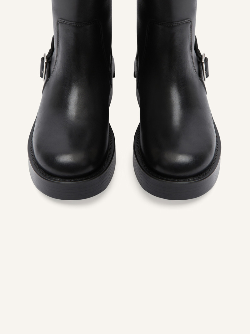 AMERICANA HARNESS LEATHER BOOTS 4