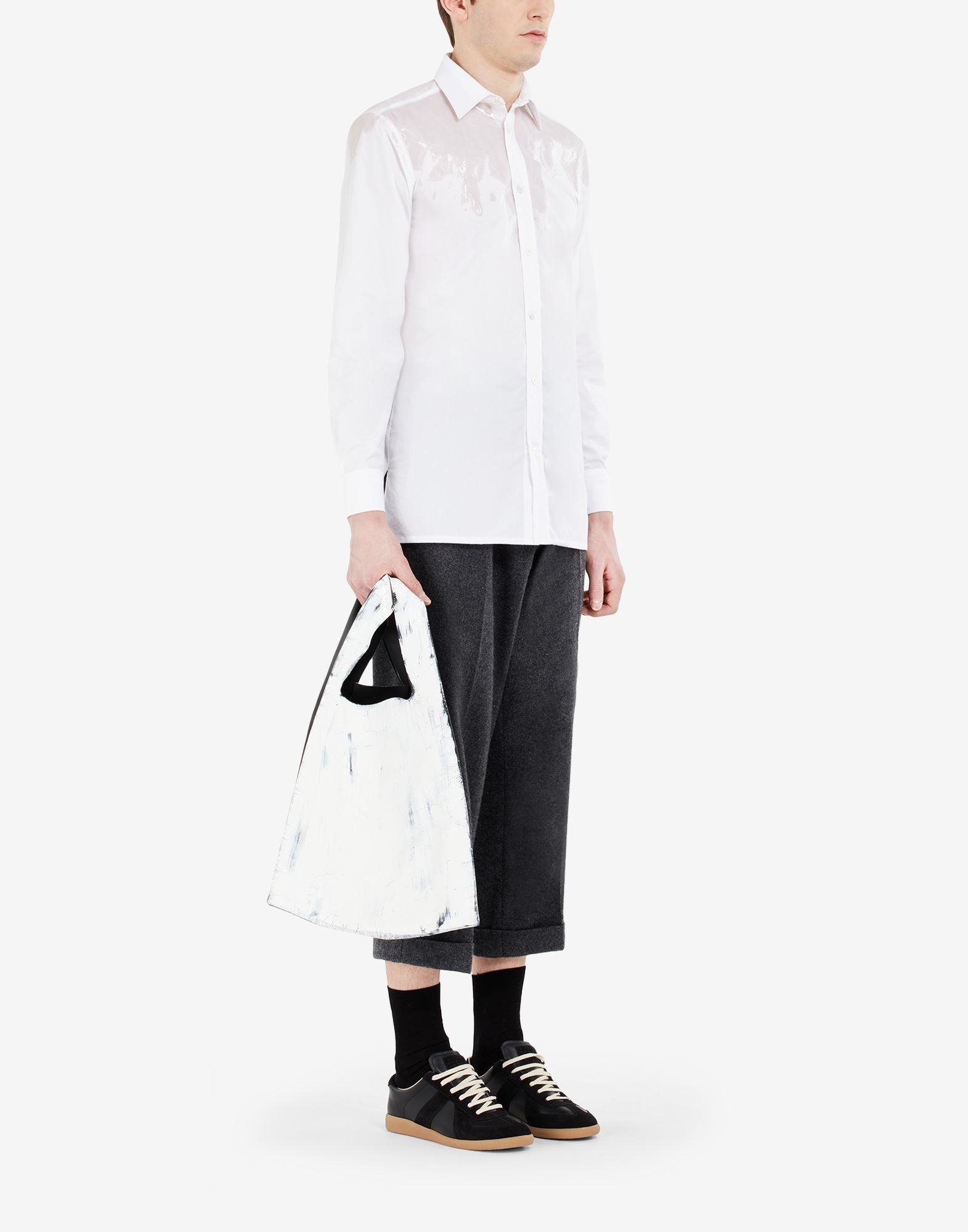 Bianchetto leather tote bag - 5