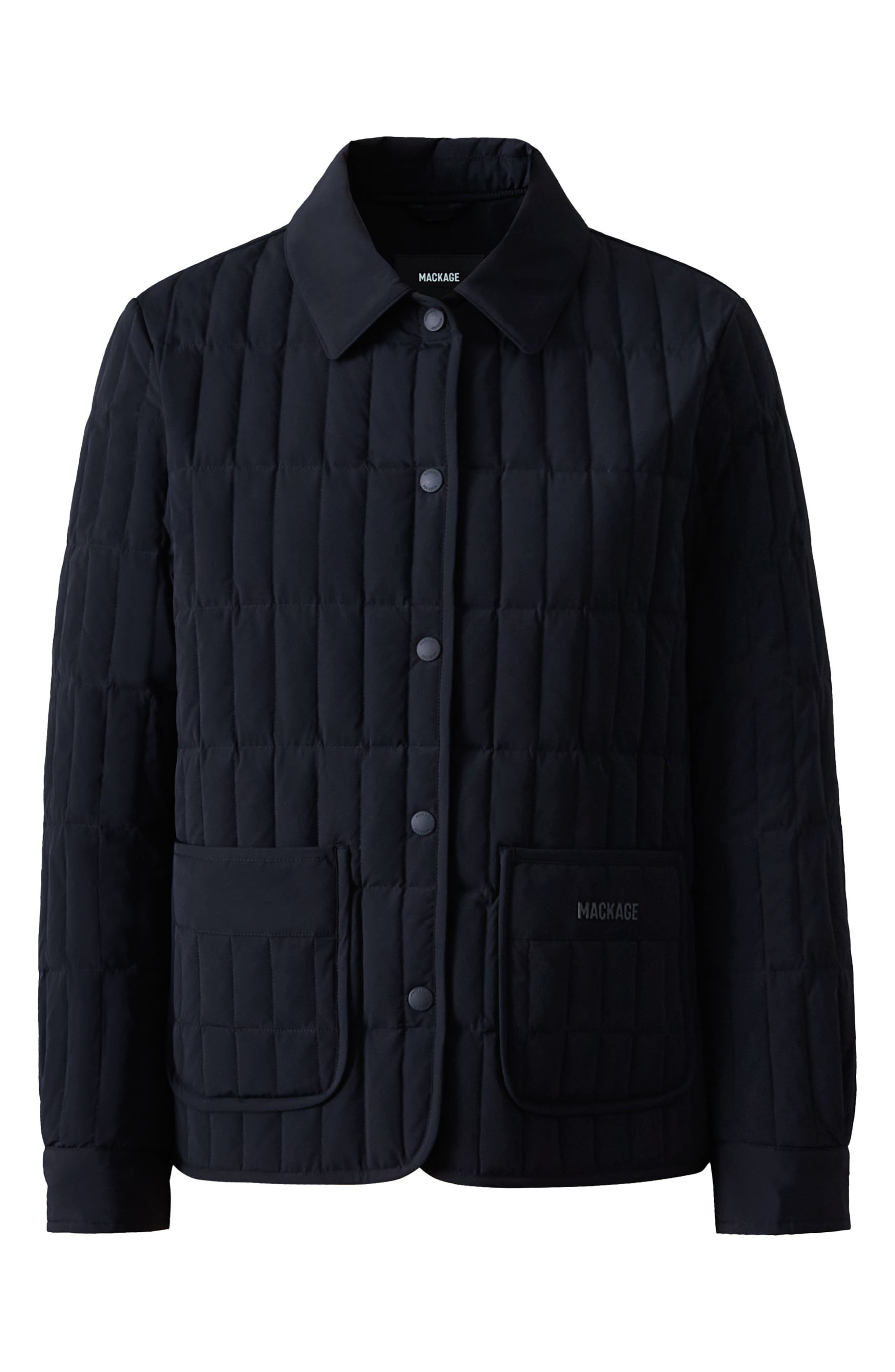 Mackage Dulcia Quilted Down Jacket in Black at Nordstrom - 4