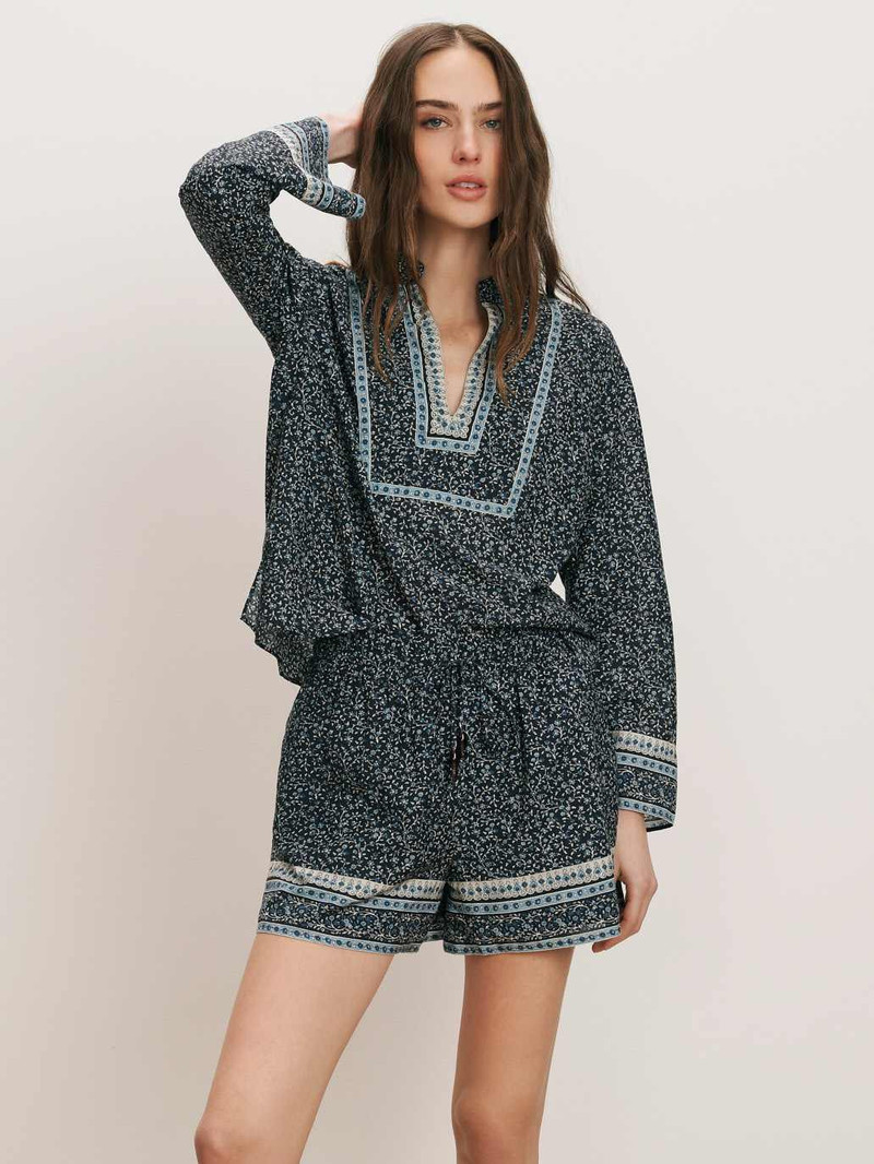 VERONICA BEARD VILVALDI FLORAL SHORT outlook