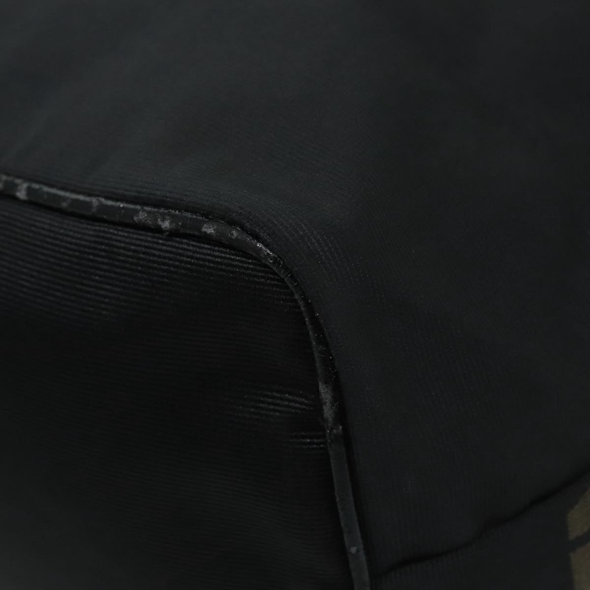 FENDI Hand Bag Nylon Black - 14
