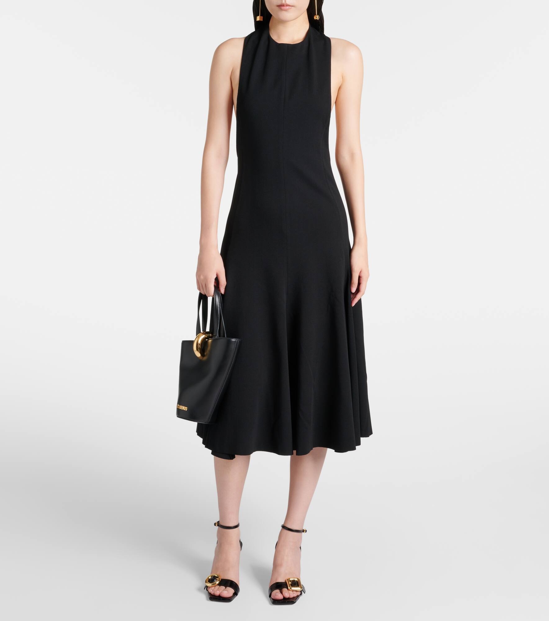 JACQUEMUS La Robe Favola midi dress | mytheresa | REVERSIBLE