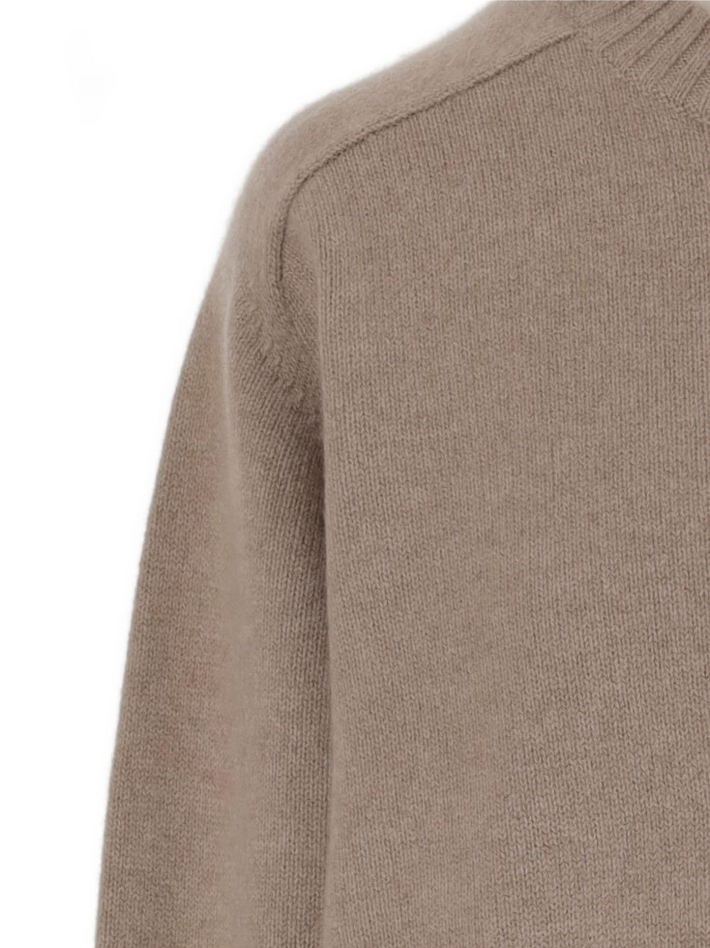 crew-neck cashmere sweater - 3