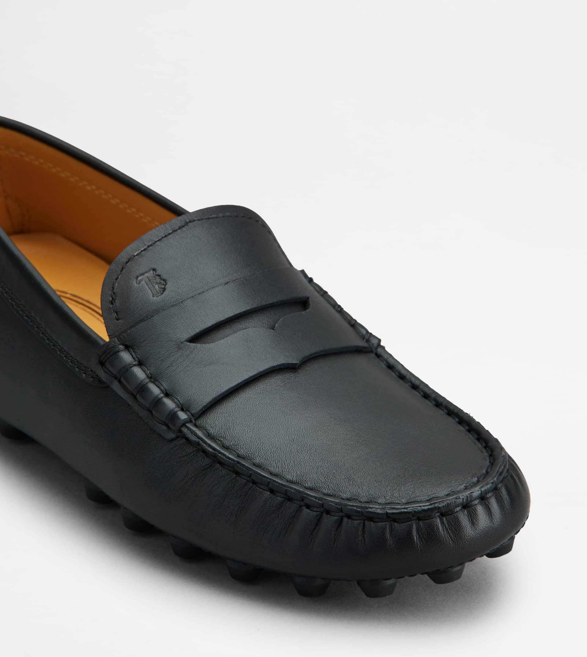 TOD'S GOMMINO BUBBLE IN LEATHER - BLACK - 6