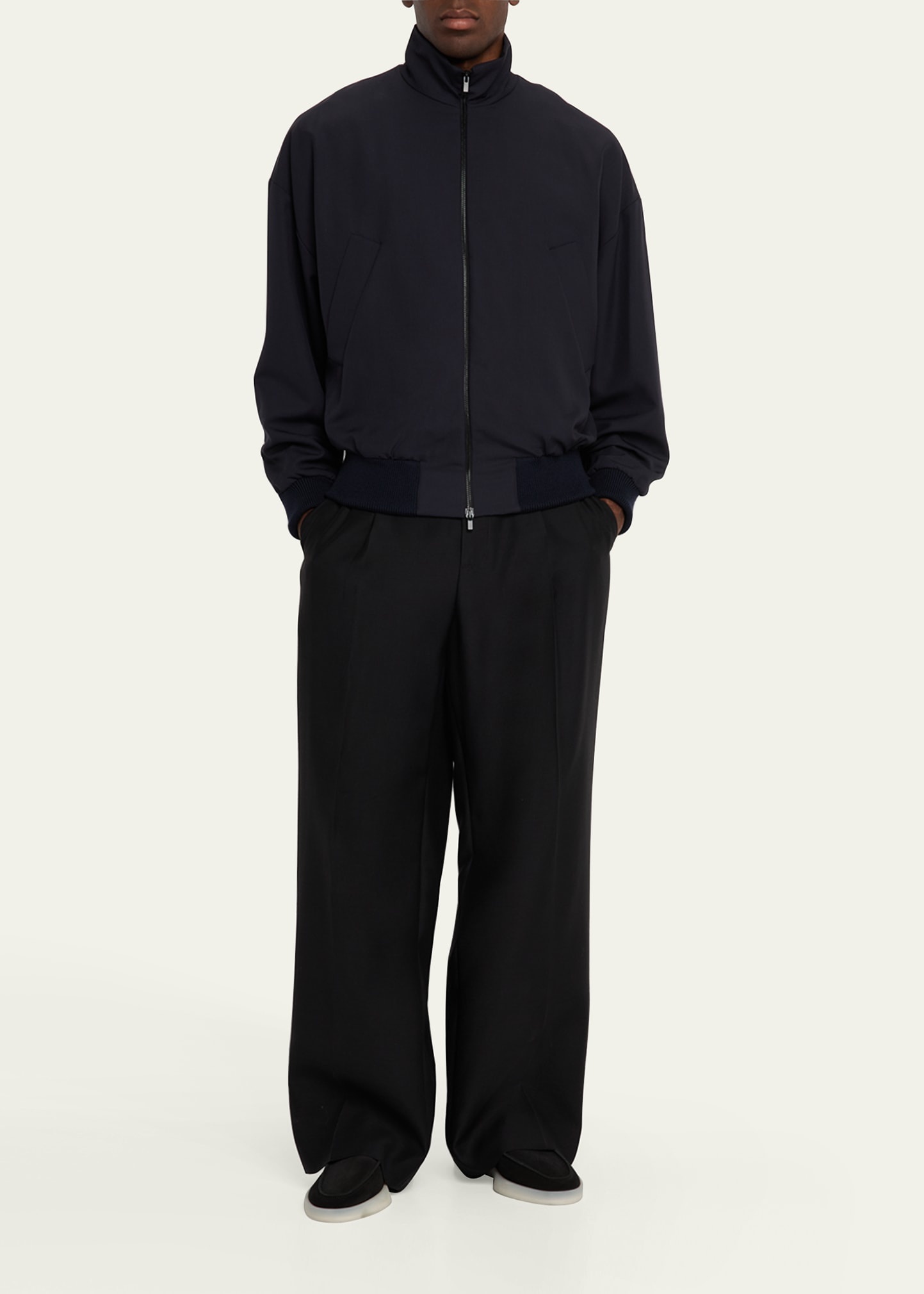 Men's High-Neck Track Jacket - 2