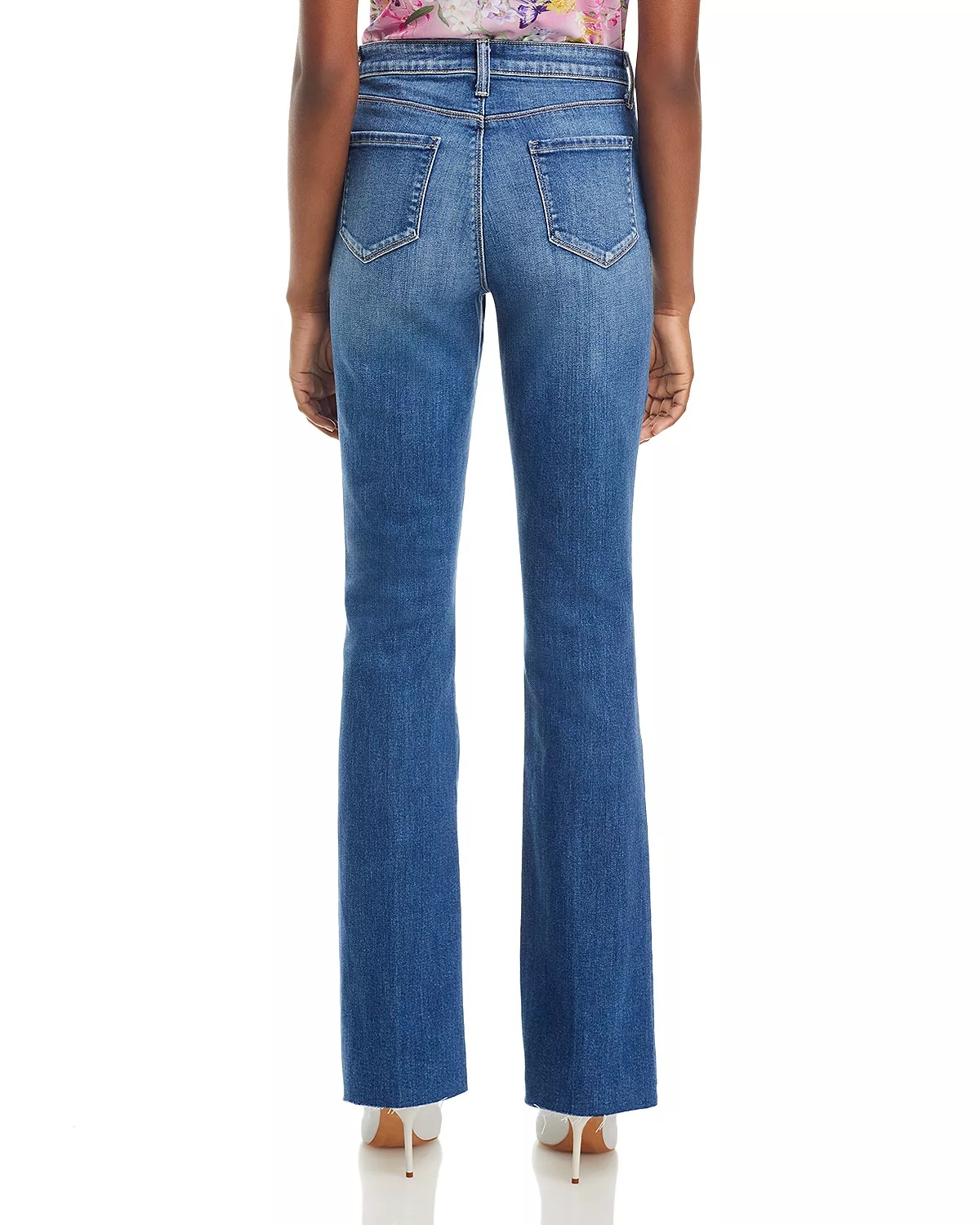 Ruth High Rise Straight Jeans in Cambridge - 3