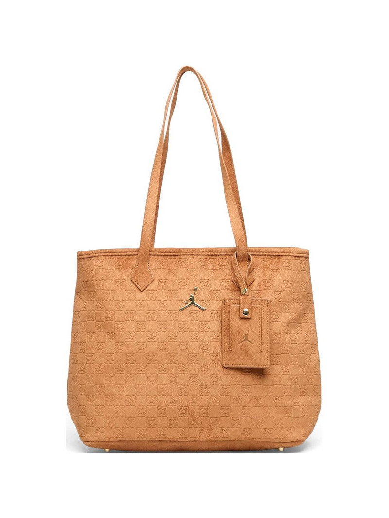 monogram-pattern tote bag 1