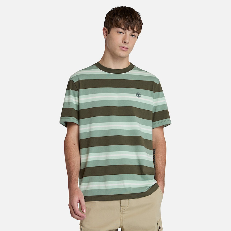 Timberland Men's Striped Short-Sleeve T-Shirt outlook