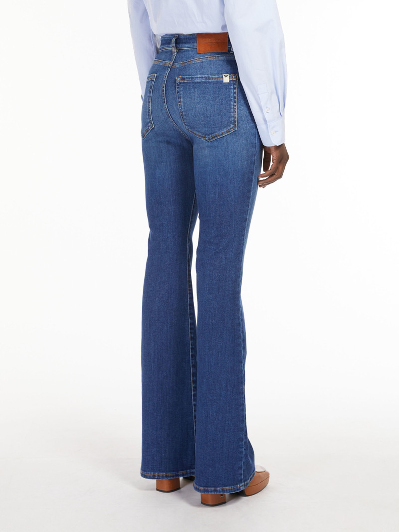 EPOCHE Fit-and-flare denim jeans 4