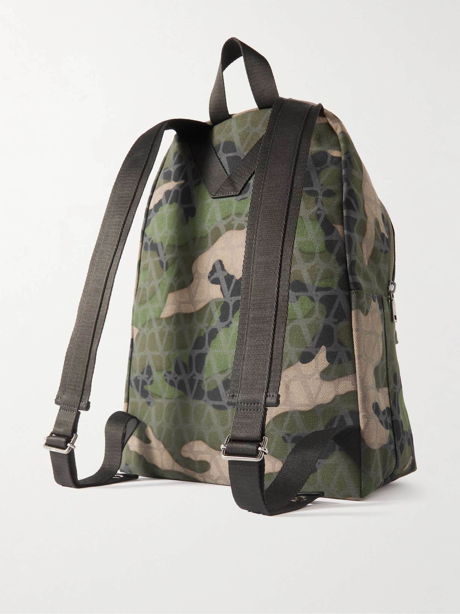 Camoutoile Iconographe Printed Canvas Backpack - 4