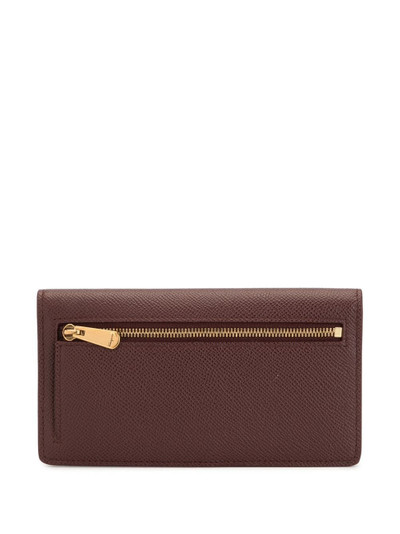 Salvatore Ferragamo calf leather Gancini plaque wallet outlook