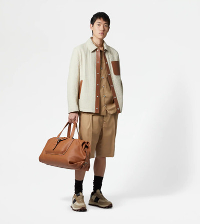 Tod's QUILTED OVERSHIRT - BEIGE outlook