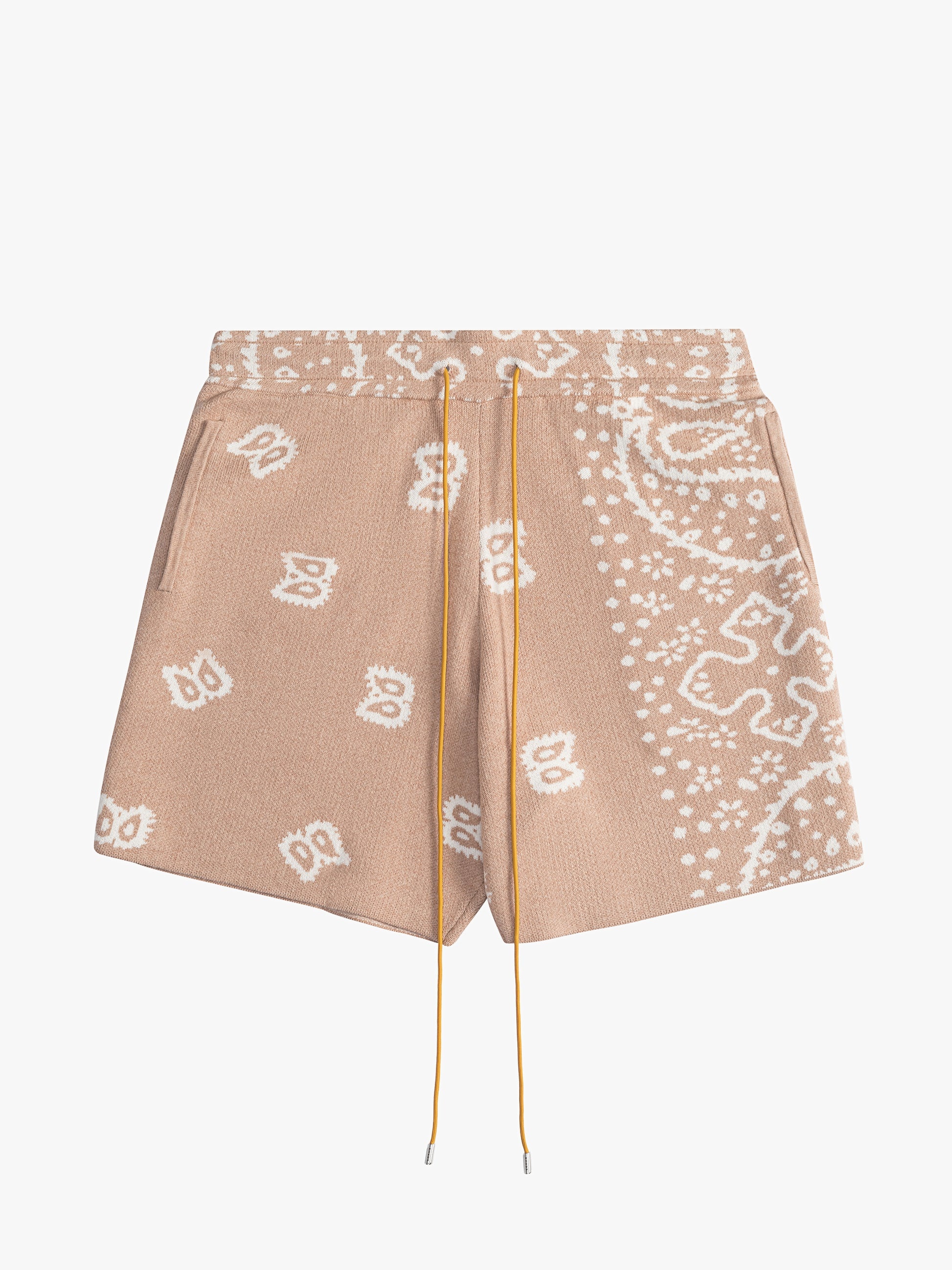 KNIT BANDANA SHORTS - 1