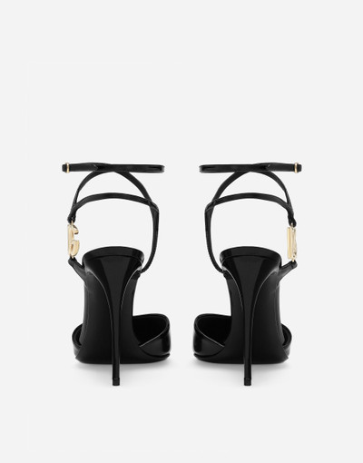 Dolce & Gabbana Patent leather slingbacks outlook
