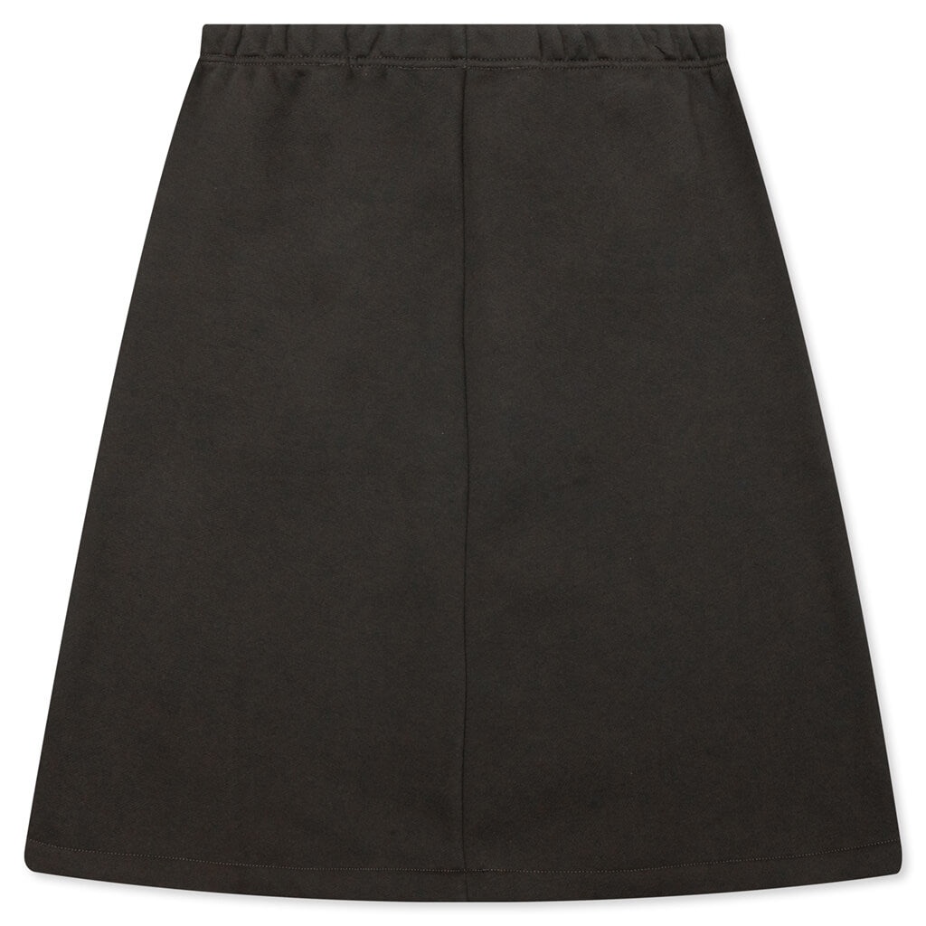 WOMEN'S MIDLENGTH SKIRT - OFF BLACK - 2
