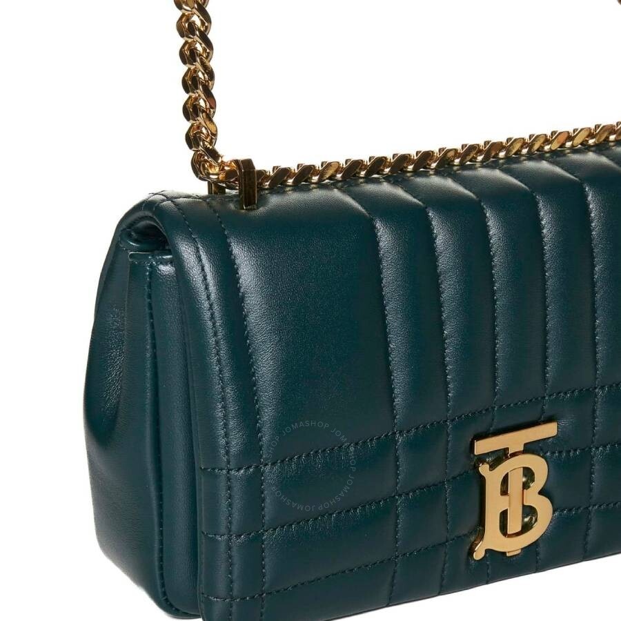 Burberry Lola Quilted Leather Small Camera Bag - Vine - 4