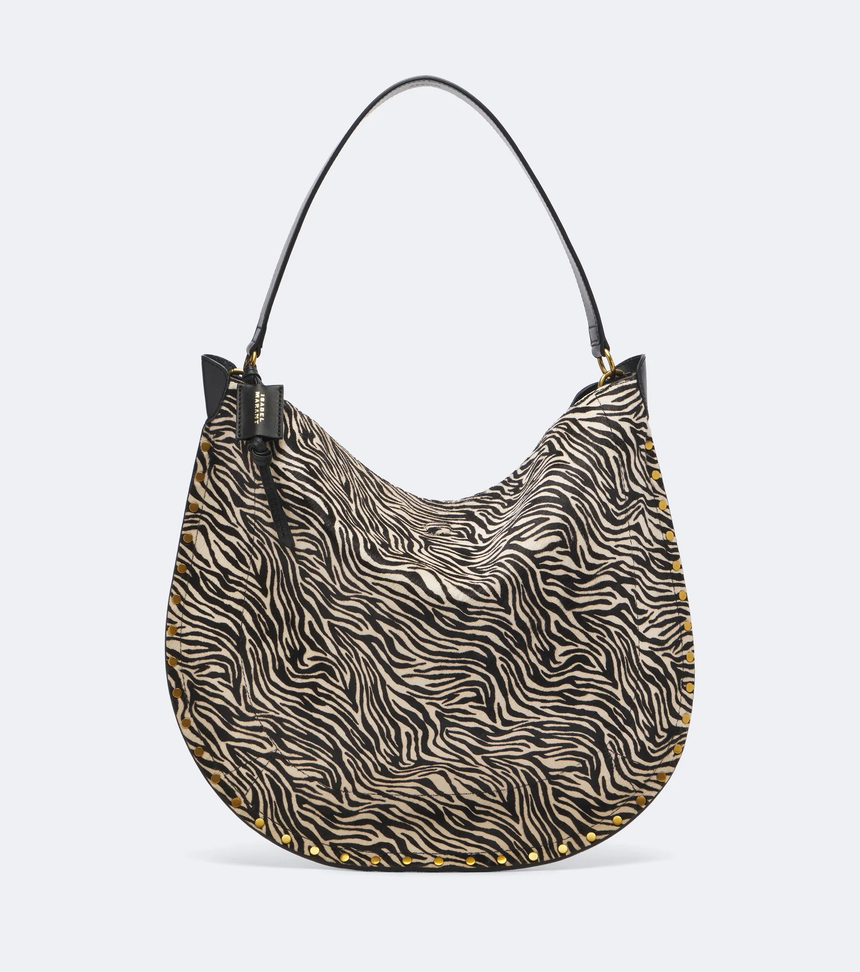 Oskan Large calf hair shoulder bag - 1