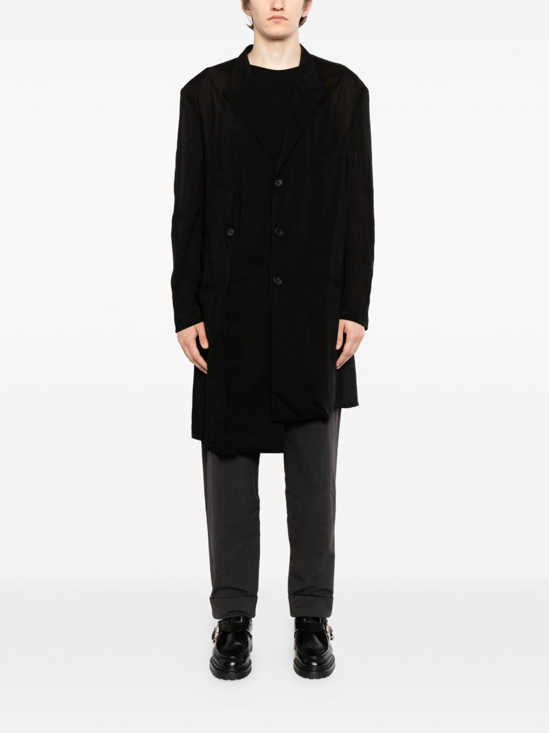 Yohji Yamamoto chest pouch pocket jacket outlook