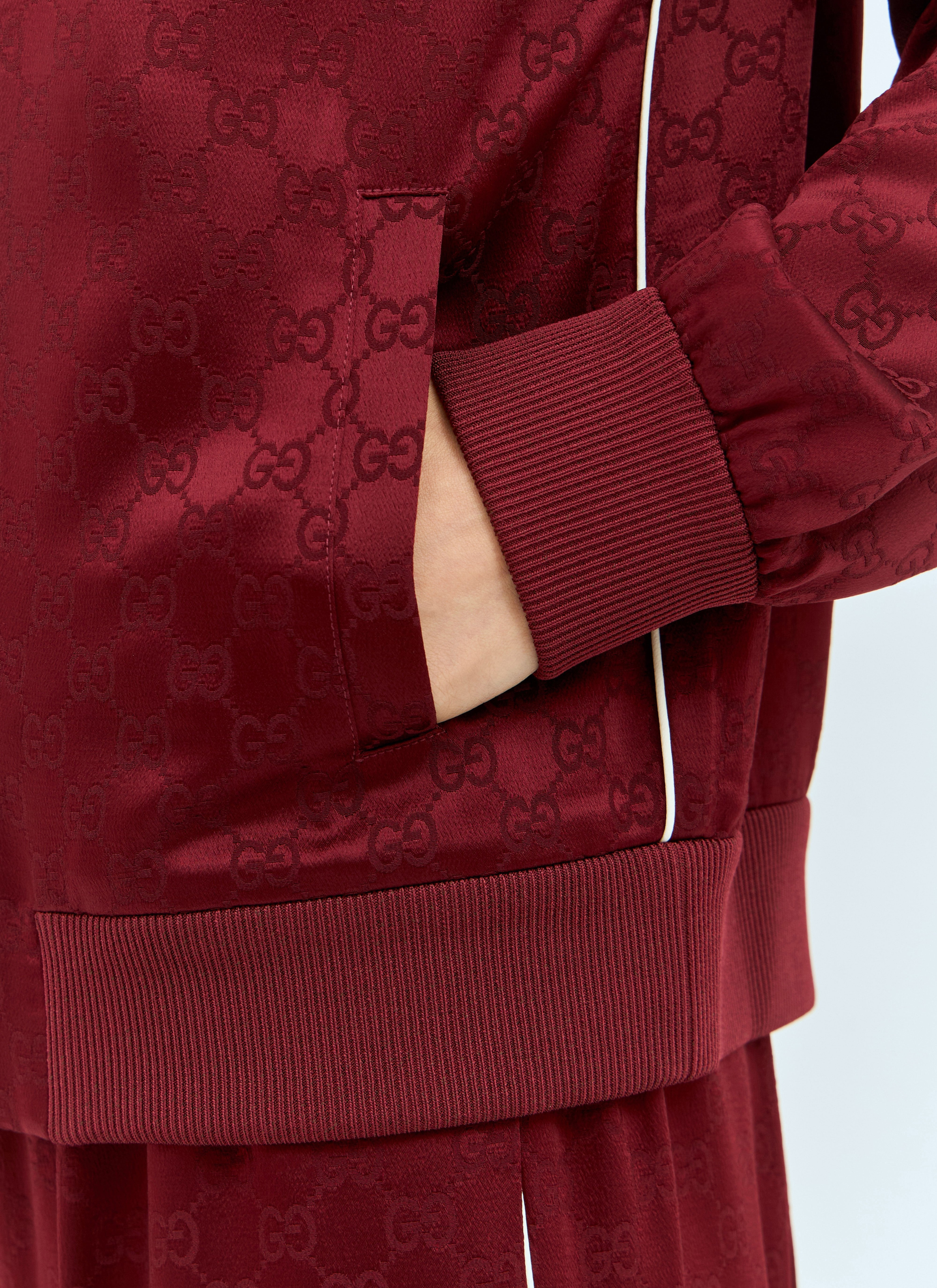 Gucci Women Gg Jacquard Zip-Up Jacket - 4