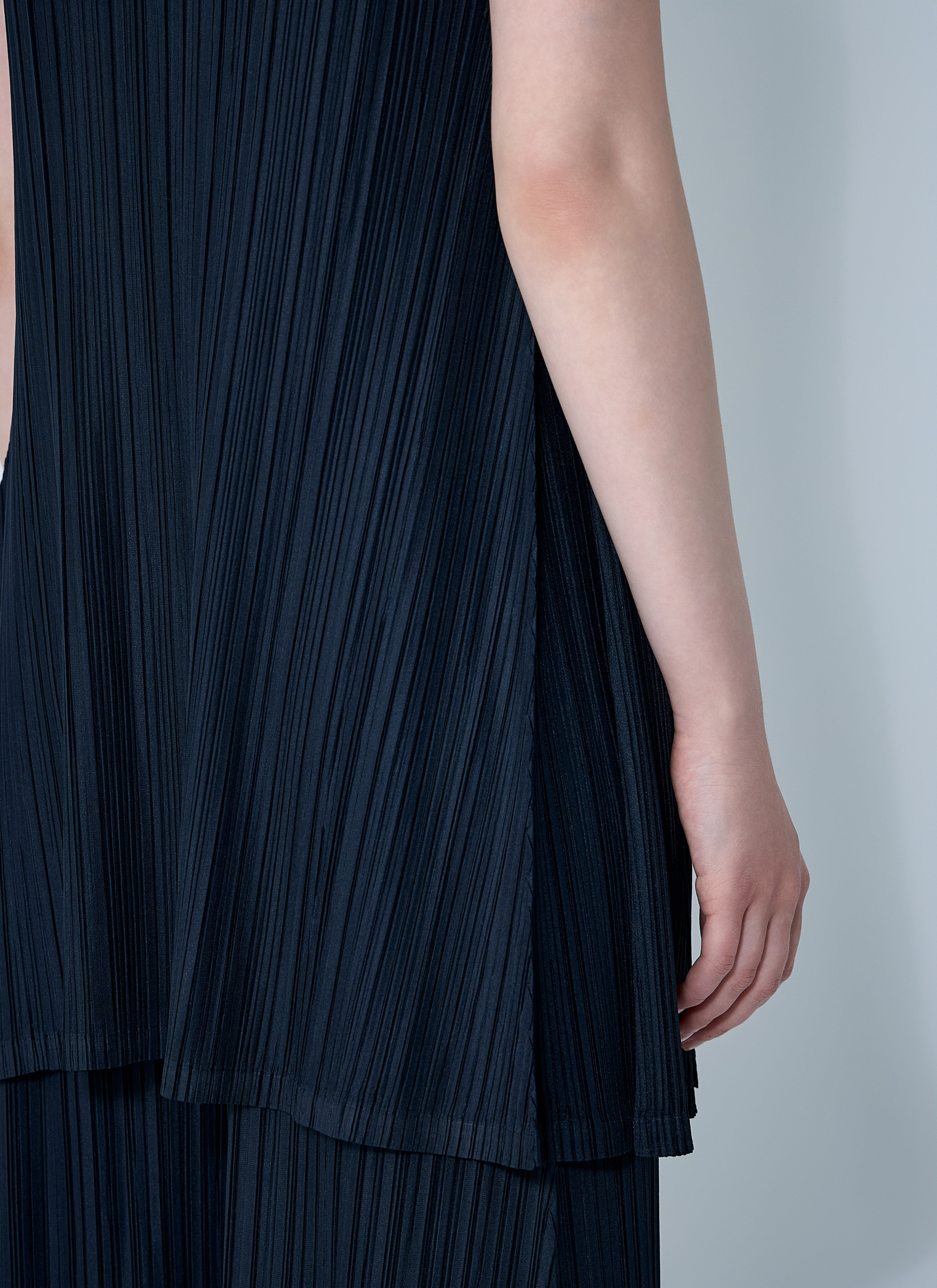Pleats Please Issey Miyake Women Tunic Mellow Pleated Top - 6