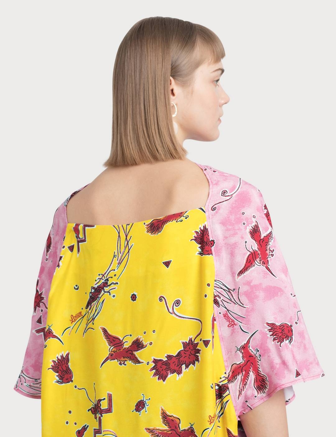 Paula Birds Scarf Top - 4