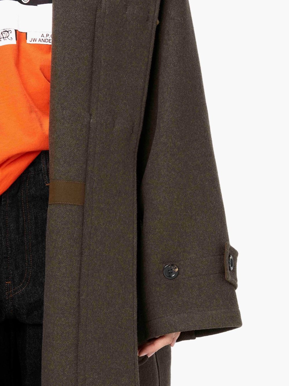 JW Anderson A.P.C. X JW ANDERSON - MANTEAU COLIN - DUFFLE COAT