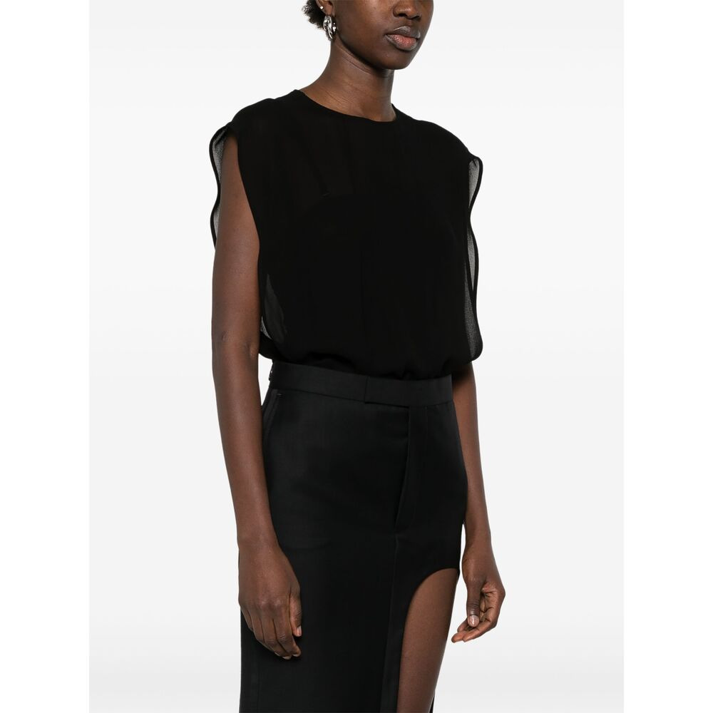 Alaïa Black Tops - Blouses Women - 5