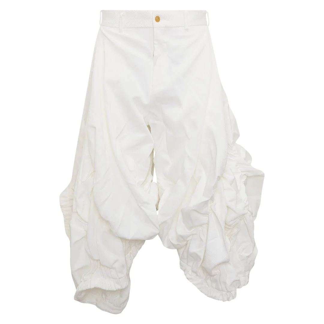 Ruched Voluminous Cropped Pants - 1