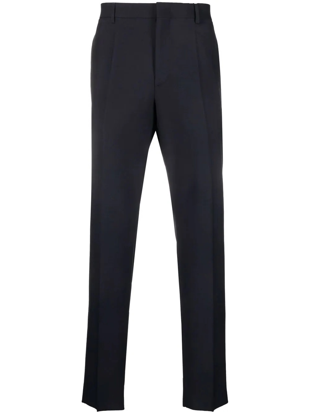 wool-blend tailored trousers - 1