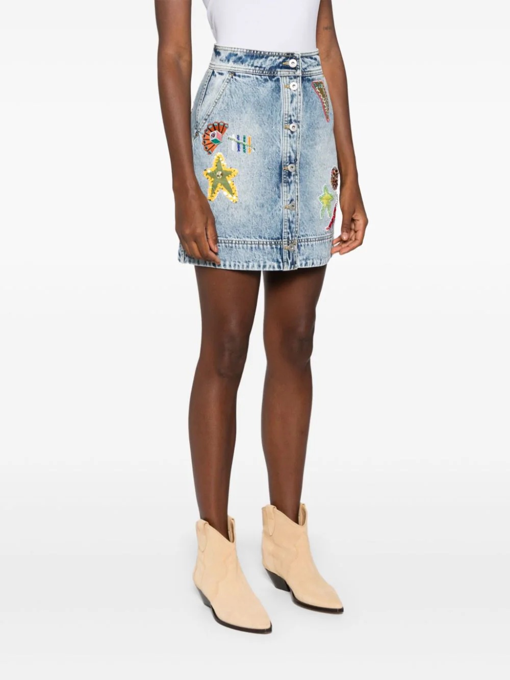 Jackpot Denim Skirt - 3