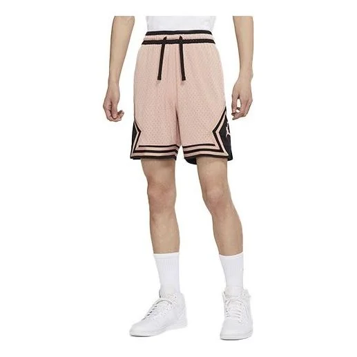 Men's Jordan Sport Dri-fit Casual Breathable Basketball Sports Shorts Rose Retro Gray DH9076-609 - 1