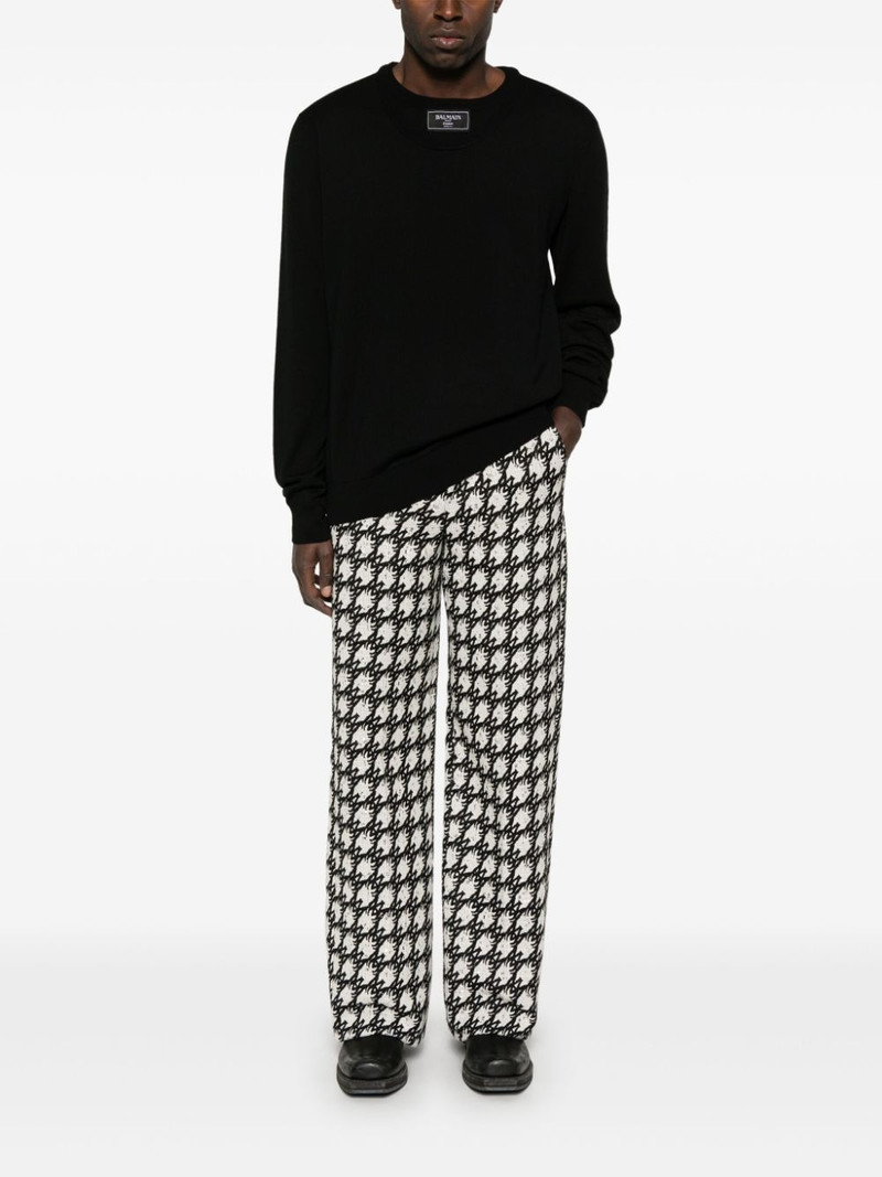 Balmain double-neck sweater outlook