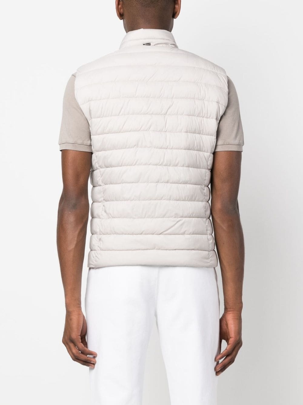 padded press-stud vest - 4