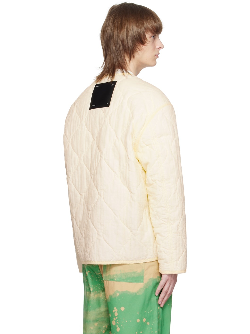 Off-White Quilted Jacket - 3